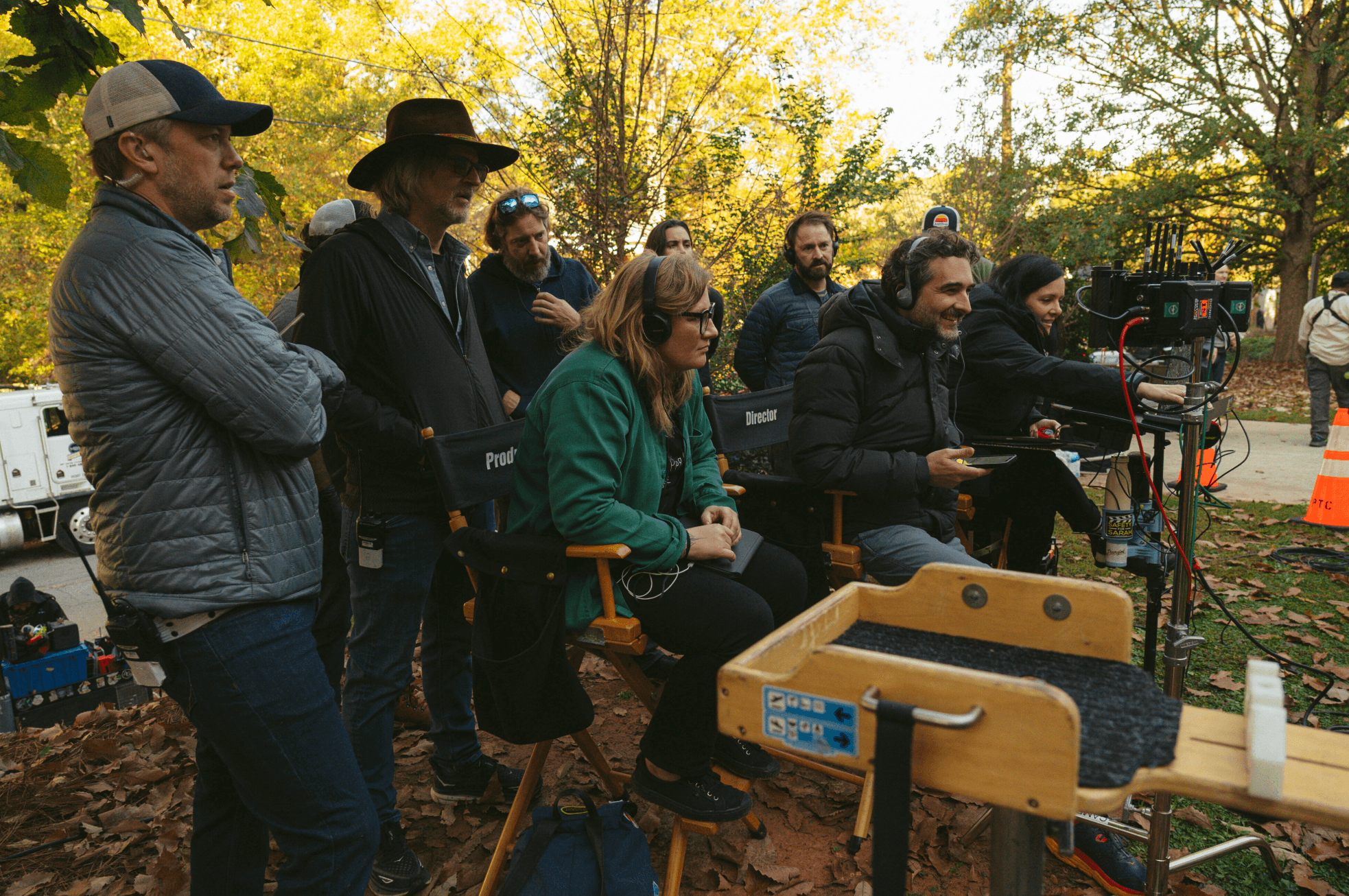 On Set — Full Crew. The magic happens when everyone's in sync.